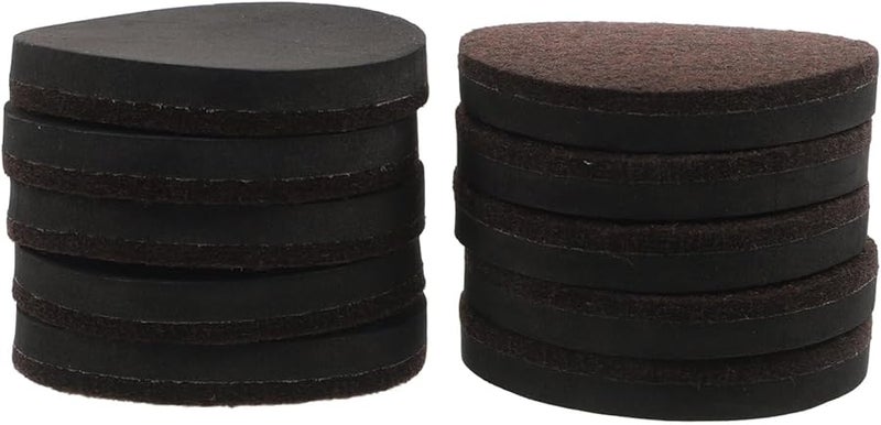 10Pcs Non Slip Felt Furniture Pads Floor Protectors for Hardwood Easy Installation - Image 1
